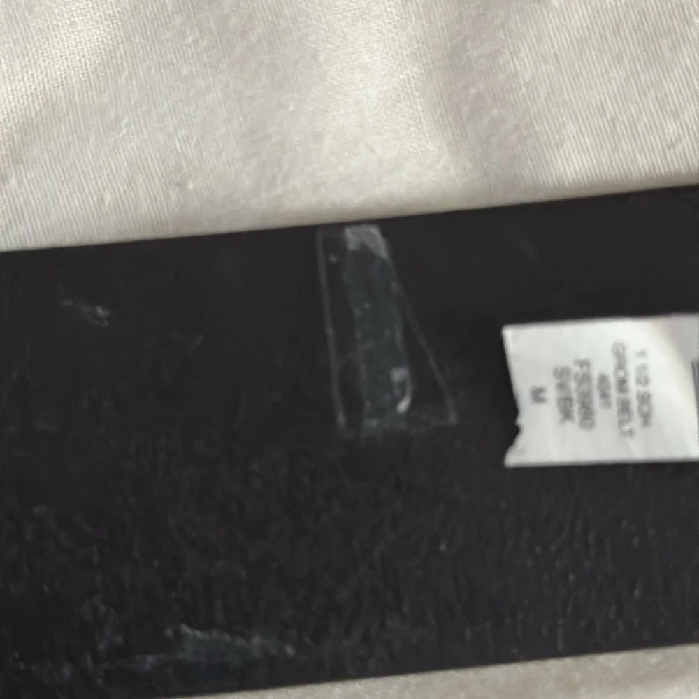 Coach Black Belt with Silver Accents - Picture 3 of 7